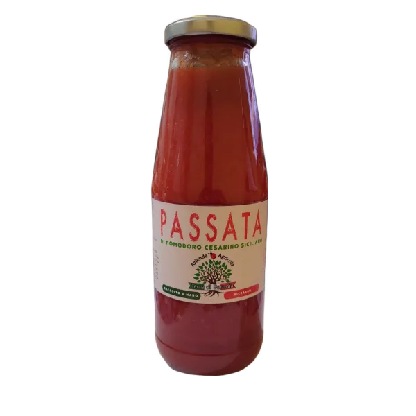 Passata di pomodoro cesarino siciliano siccagno