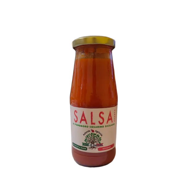 Salsa pronta di pomodoro cesarino siciliano siccagno - Formato 420g